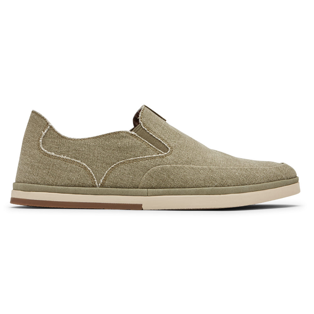 Slip-Ons Rockport Hombre Mexico - Austyn Verde Oliva - EJGTK1806